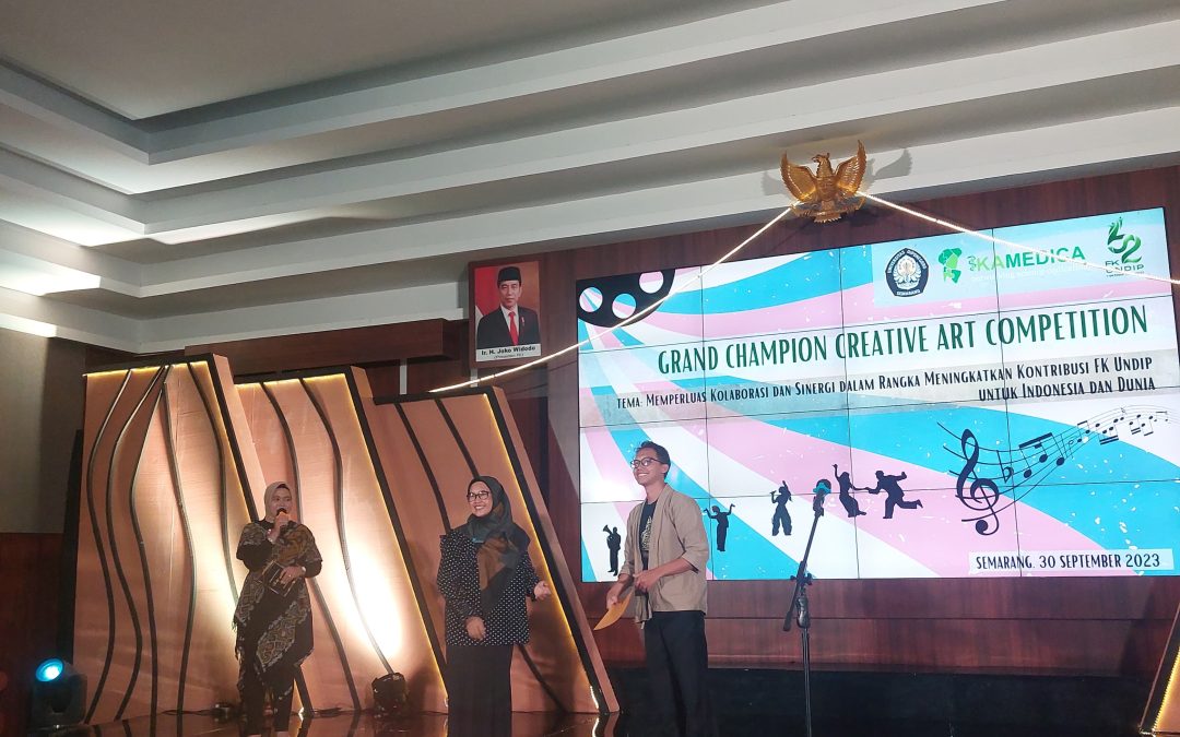 Grand Champion Creative Art Competition: Faculty of Medicine Invites lecturers from the Indonesian Literature Study Program FIB UNDIP as Judges for the Poetry Competition