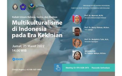 Indonesian Literature Study Talks About Multiculturalism in Millennial Era