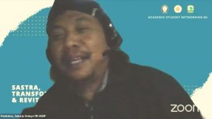 Kaprodi Sastra Indonesia FIB UNDIP menjadi pembahas dalam ASN 2022