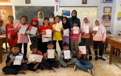 Promote Literacy! UNDIP KKN Team II Students Encourage Reading Interest in Children through Poetry Literary Works