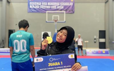 Sayyida, Mahasiswa Sastra Indonesia UNDIP, Kalungkan Emas di UNJ Open 2024